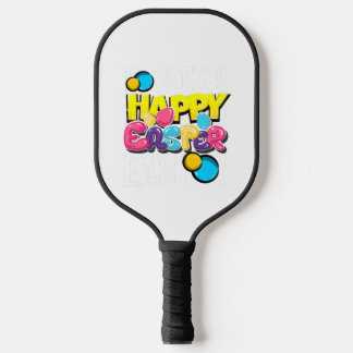 Happy Easter Pickleball Paddle