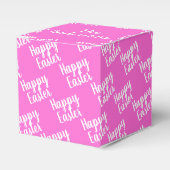  Happy Easter Pink Bedankdoosjes (Voorkant Zijde)
