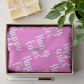  Happy Easter Pink Tissuepapier (Geschenk)