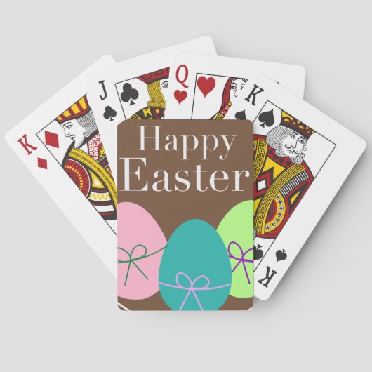 Happy Easter Pokerkaarten (Achterkant)