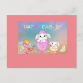 Happy Easter Post Kaart (Voorkant)