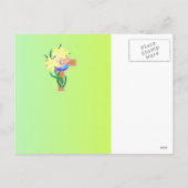 Happy Easter Post Kaart (Achterkant)