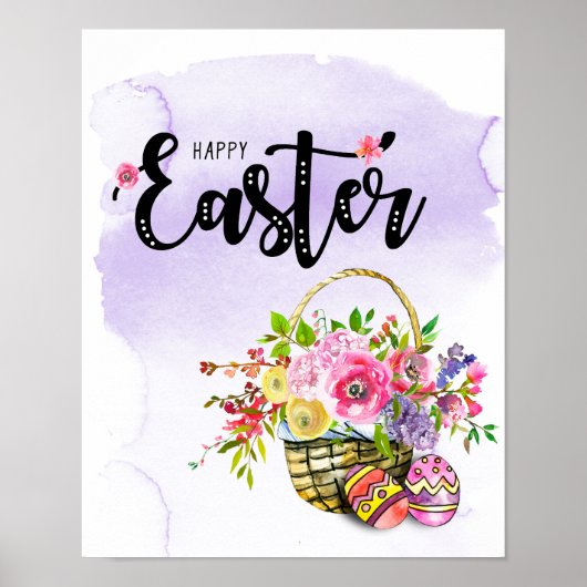 Happy Easter Poster (Voorkant)