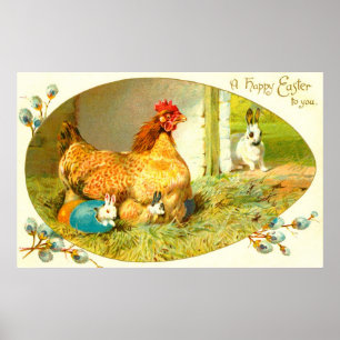 Happy Easter Poster