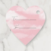 Happy Easter Pot of Yellow Flowers Bedankjes Labels (Achterkant)