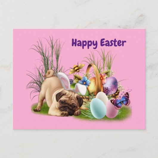 Happy Easter Pub briefkaart (Voorkant)