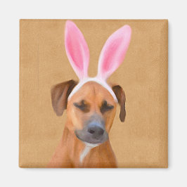 Happy Easter Rhodesian Ridgeback Magneet