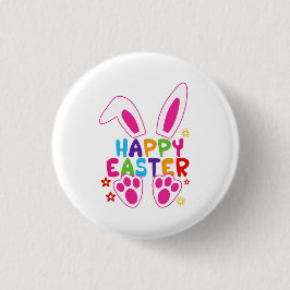 happy easter ronde button 3,2 cm