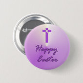 Happy Easter Ronde Button 5,7 Cm (Voorkant /achterkant)