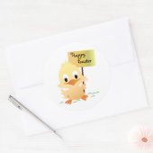 Happy Easter Ronde Sticker (Envelop)