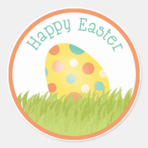 Happy Easter Ronde Sticker
