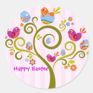 Happy Easter Ronde Sticker