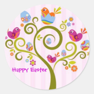 Happy Easter Ronde Sticker