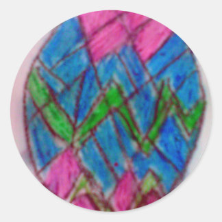 Happy Easter Ronde Sticker