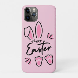 Happy Easter (roze) iPhone 11 Pro Hoesje