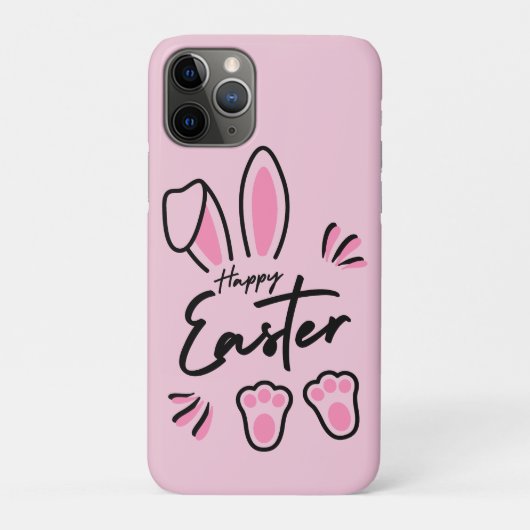 Happy Easter (roze) Case-Mate iPhone Case (Achterkant)