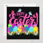 Happy Easter Save The Date (Voorkant / Achterkant)