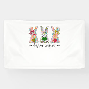 Happy Easter Schattigee Coquette Paashaas Konijn W Spandoek