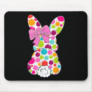 Happy Easter Schattigee konijn Tiener meisjes Kind Muismat