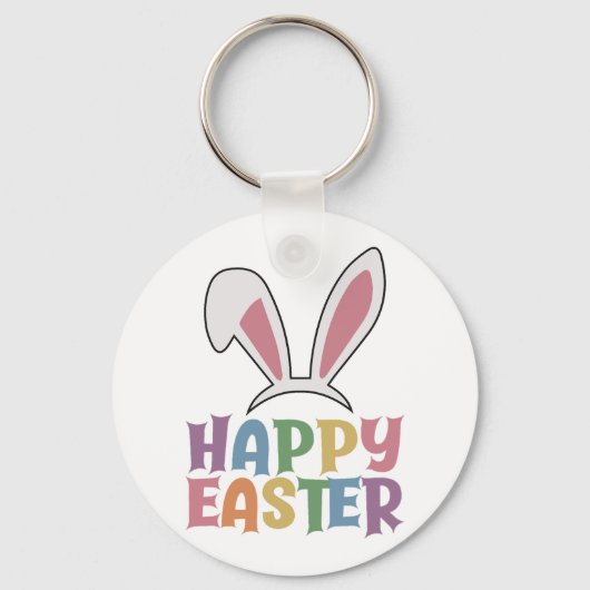 Happy Easter Sleutelhanger (Voorkant)