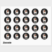Happy Easter Sloth and llama sticker (Feuille)
