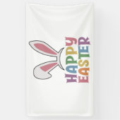 Happy Easter Spandoek (Verticaal)