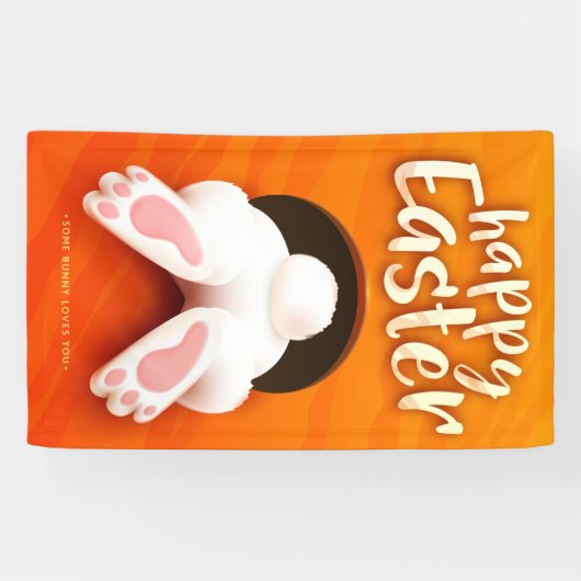 Happy Easter Spandoek (Horizontaal)