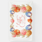 Happy Easter Spandoek (Verticaal)