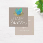 Happy Easter Speckled Egg Easter Nest Thank You (Bureau)