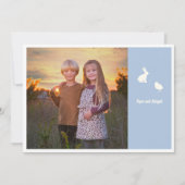 Happy Easter Spring 2-fotokaart Feestdagenkaart (Voorkant)