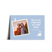 Happy Easter Spring 2-fotokaart Feestdagenkaart