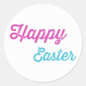 Happy Easter Sticker (Voorkant)