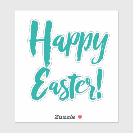 Happy Easter Sticker (Vel)