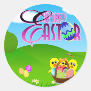 Happy Easter Sticker