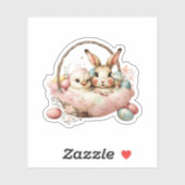 Happy Easter Sticker (Vel)