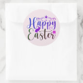 Happy Easter stickers or seals (Tas)