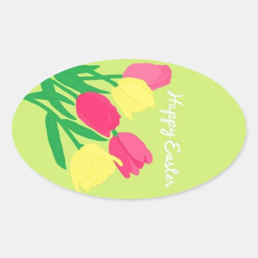 Happy Easter Stickers van KellyMDesigns (Voorkant)