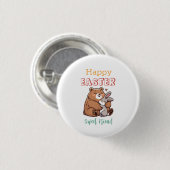 Happy Easter Sweet Friend Ronde Button 3,2 Cm (Voorkant /achterkant)