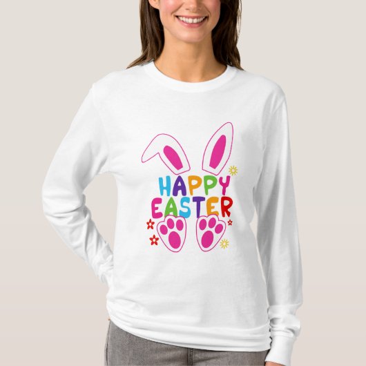 happy easter t-shirt (Voorkant)