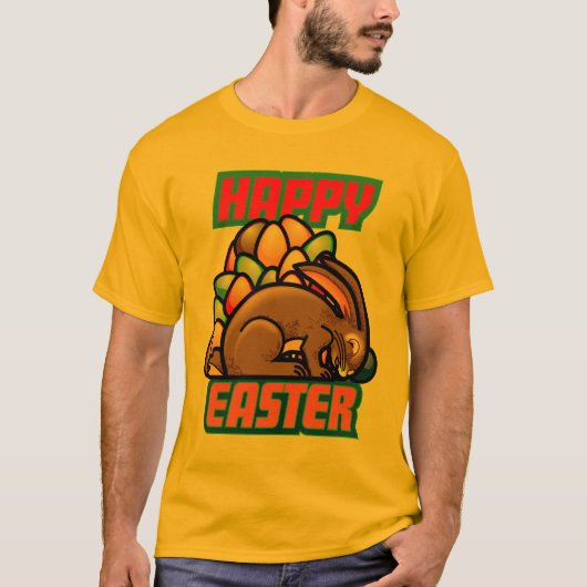Happy Easter T T-shirt (Voorkant)