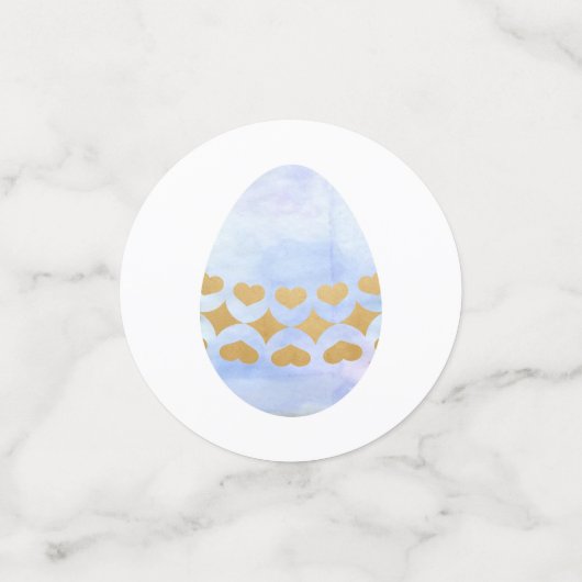 Happy Easter Table Confetti (Kleine voorkant)