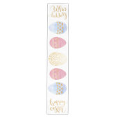 Happy Easter Table Runner Medium Tafelloper (Voorkant)