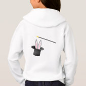 Happy Easter Tea Bunny Kinder Hoodie (Achterkant)