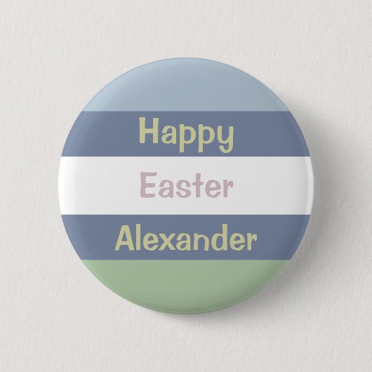  Happy Easter-tekst Ronde Button 5,7 Cm (Voorkant)