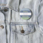  Happy Easter-tekst Ronde Button 5,7 Cm (In situ)