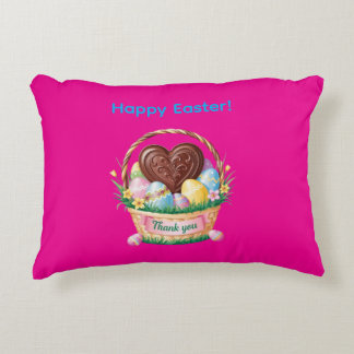Happy Easter! Thank you! Pillow Accent Kussen