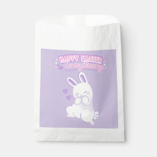 Happy Easter to Every Bunny Bedankzakje (Voorkant)