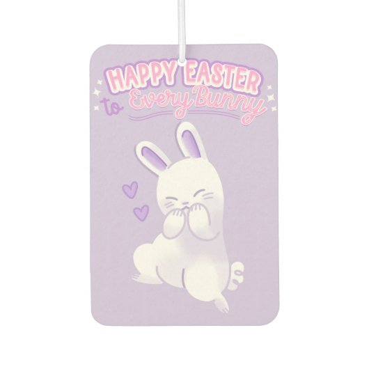 Happy Easter to Every Bunny Luchtverfrisser (Voorkant)