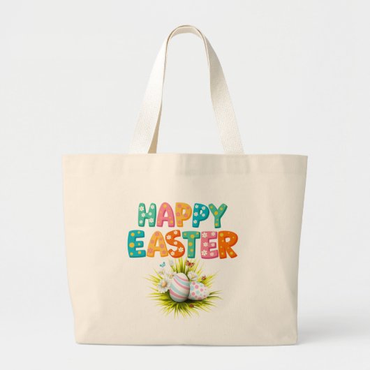 Happy Easter Tote Bag (Devant)