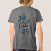Happy Easter Tri-Blend Shirt (Achterkant)